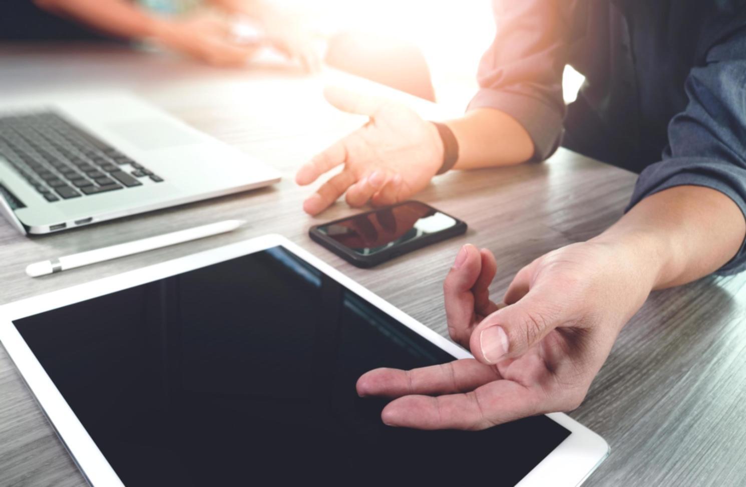 Moderne Arbeitsumgebung für Marktforschung