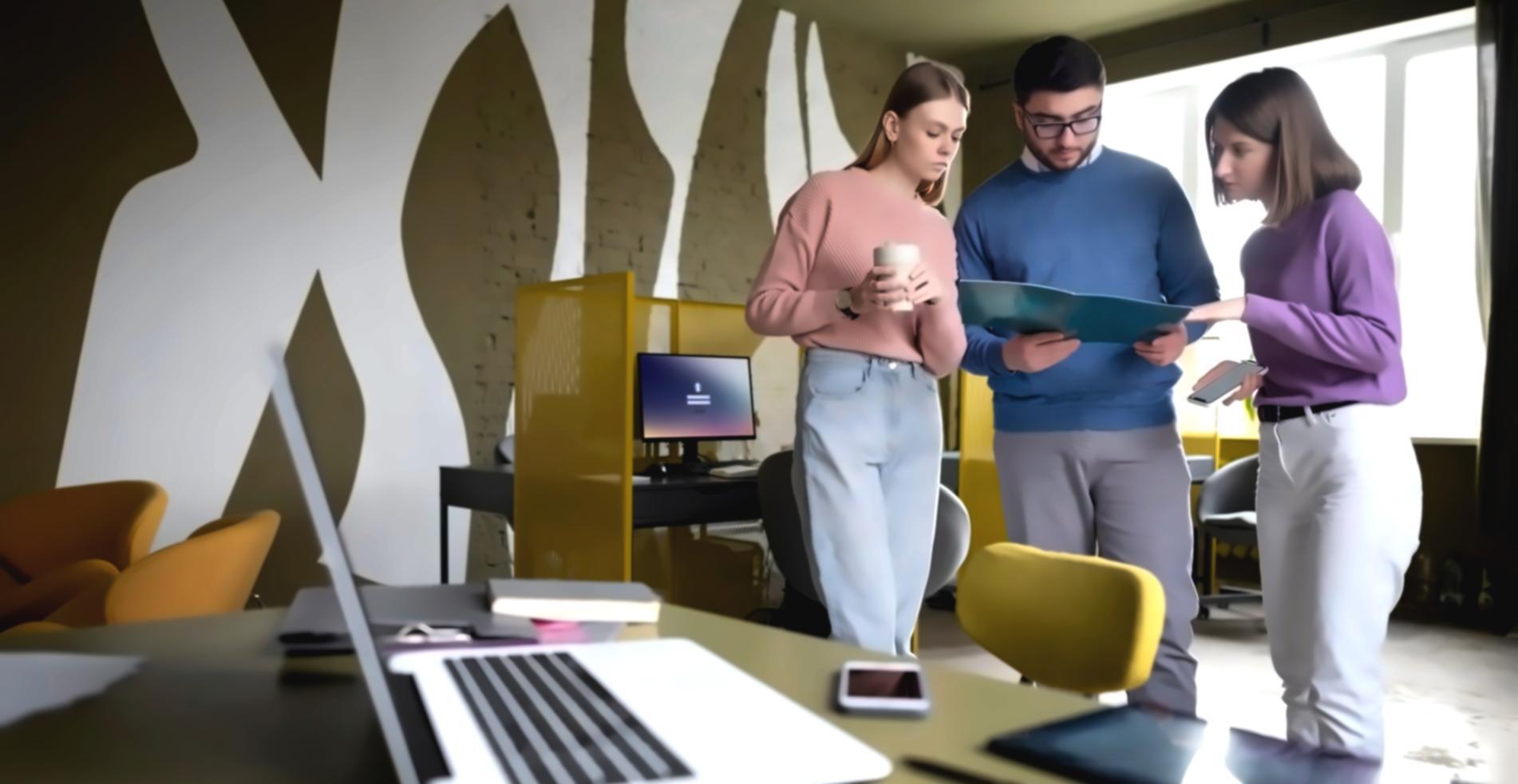 Arbeitsumgebung bei veloriqathen mit Marktanalyse-Tools und Geschäftsdaten